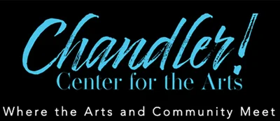 Chandler Center for the Arts logo- it says Where the Arts and Community Meet!