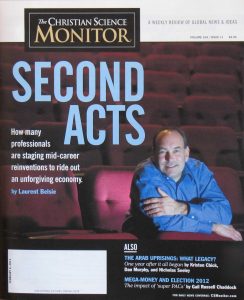 Shaun Eli in the Christian Science Monitor (image is the cover with his photo)